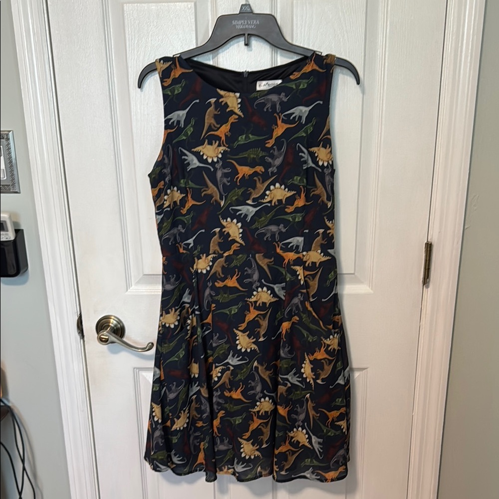 L.A. Soul Dino Patterned Dress